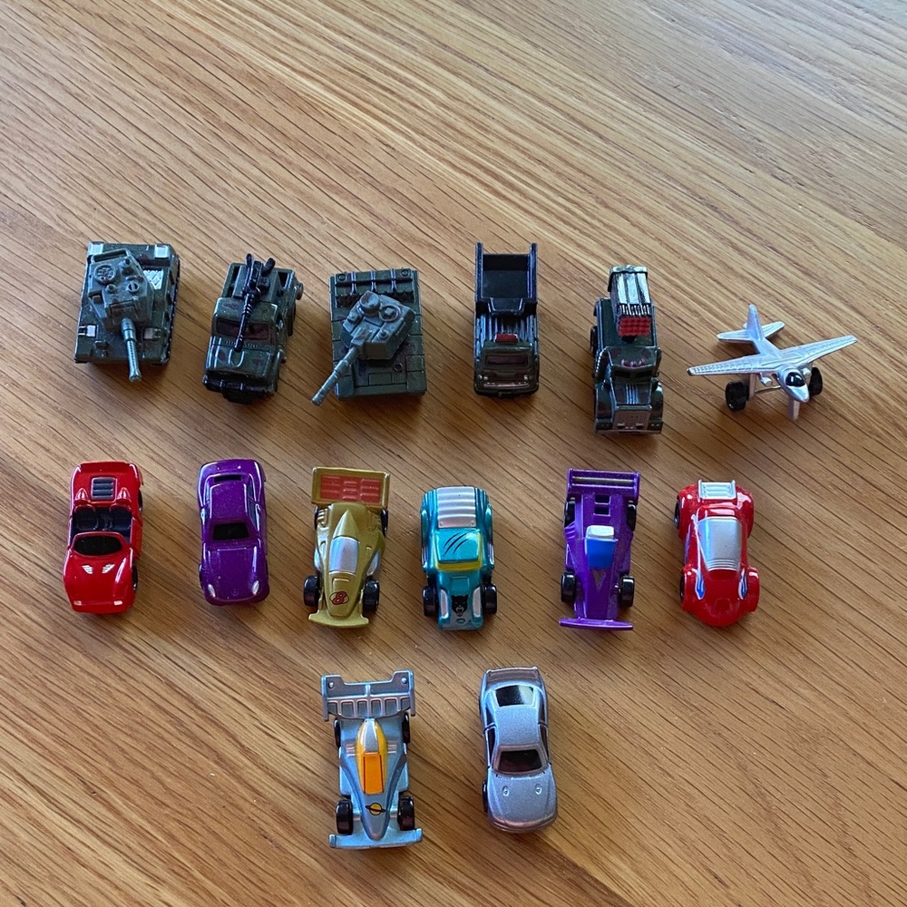 Lot of Metal Micro Machines